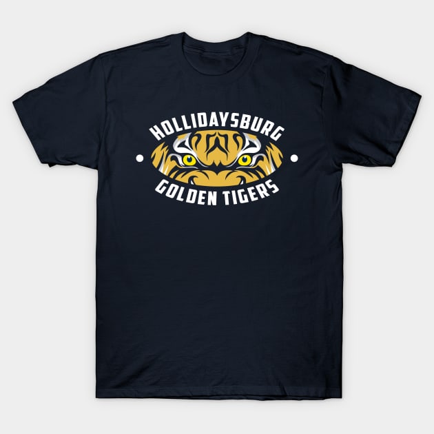 Hollidaysburg Golden Tigers T-Shirt by OutdoorMayhem